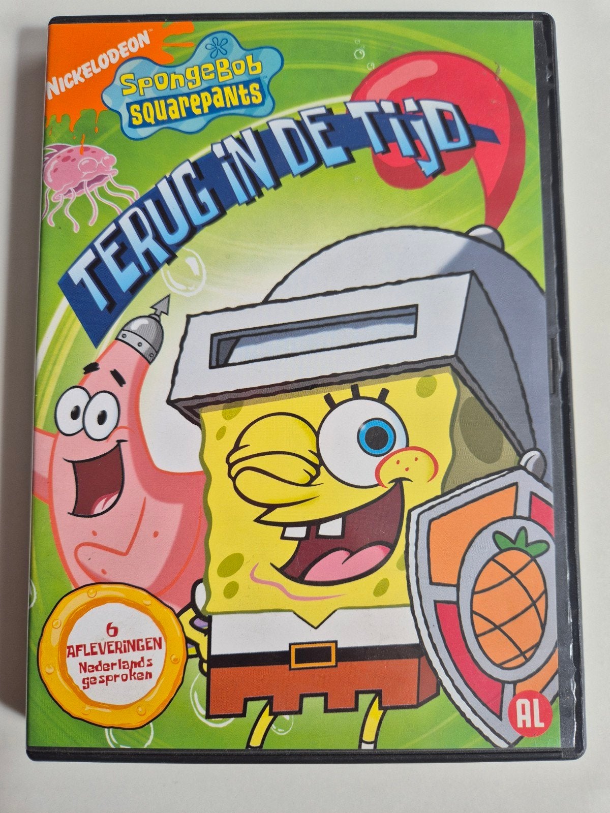 SpongeBob SquarePants: Terug in de Tijd (DVD), Alle leeftijden, Ophalen of Verzenden, Zo goed als nieuw, Komedie