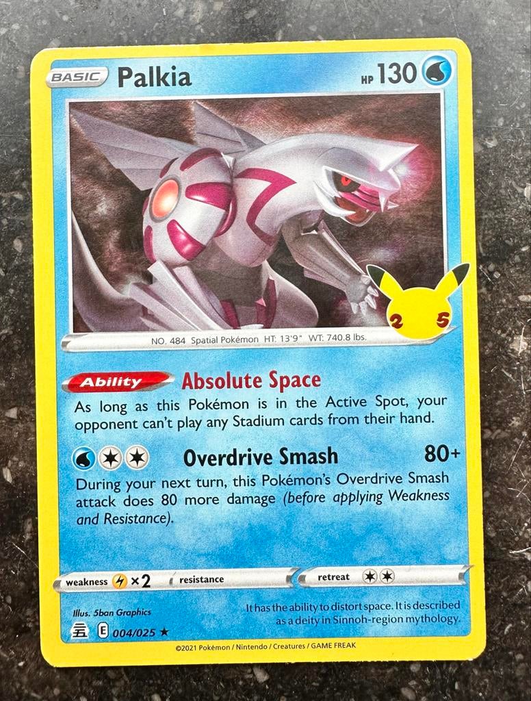 2 Palkia Pokémon kaarten - Bijzondere set!, Hobby en Vrije tijd, Verzamelkaartspellen | Pokémon, Ophalen of Verzenden, Zo goed als nieuw