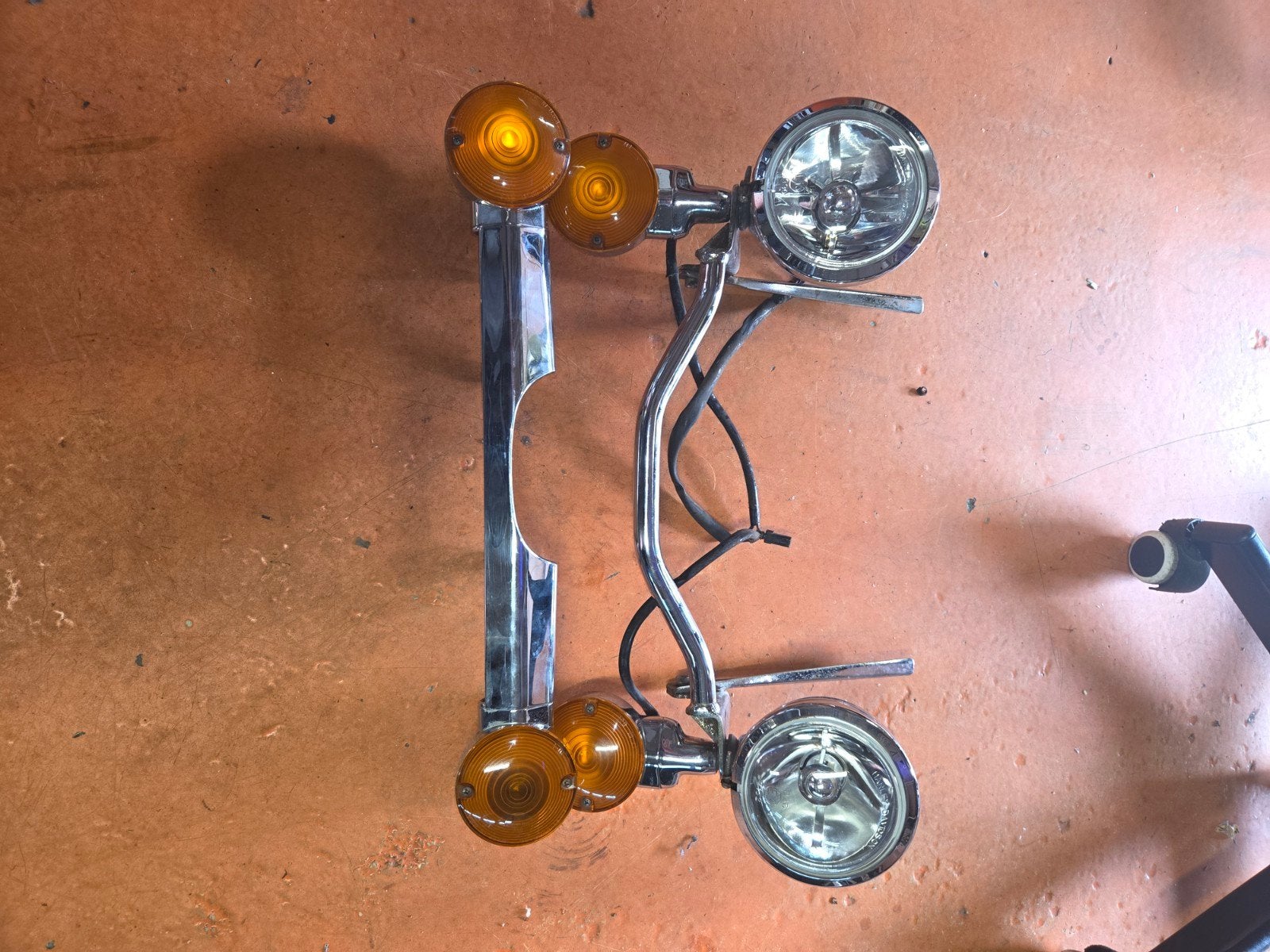 Harley-Davidson heritage roadking passing lights, Ophalen of Verzenden, Gebruikt