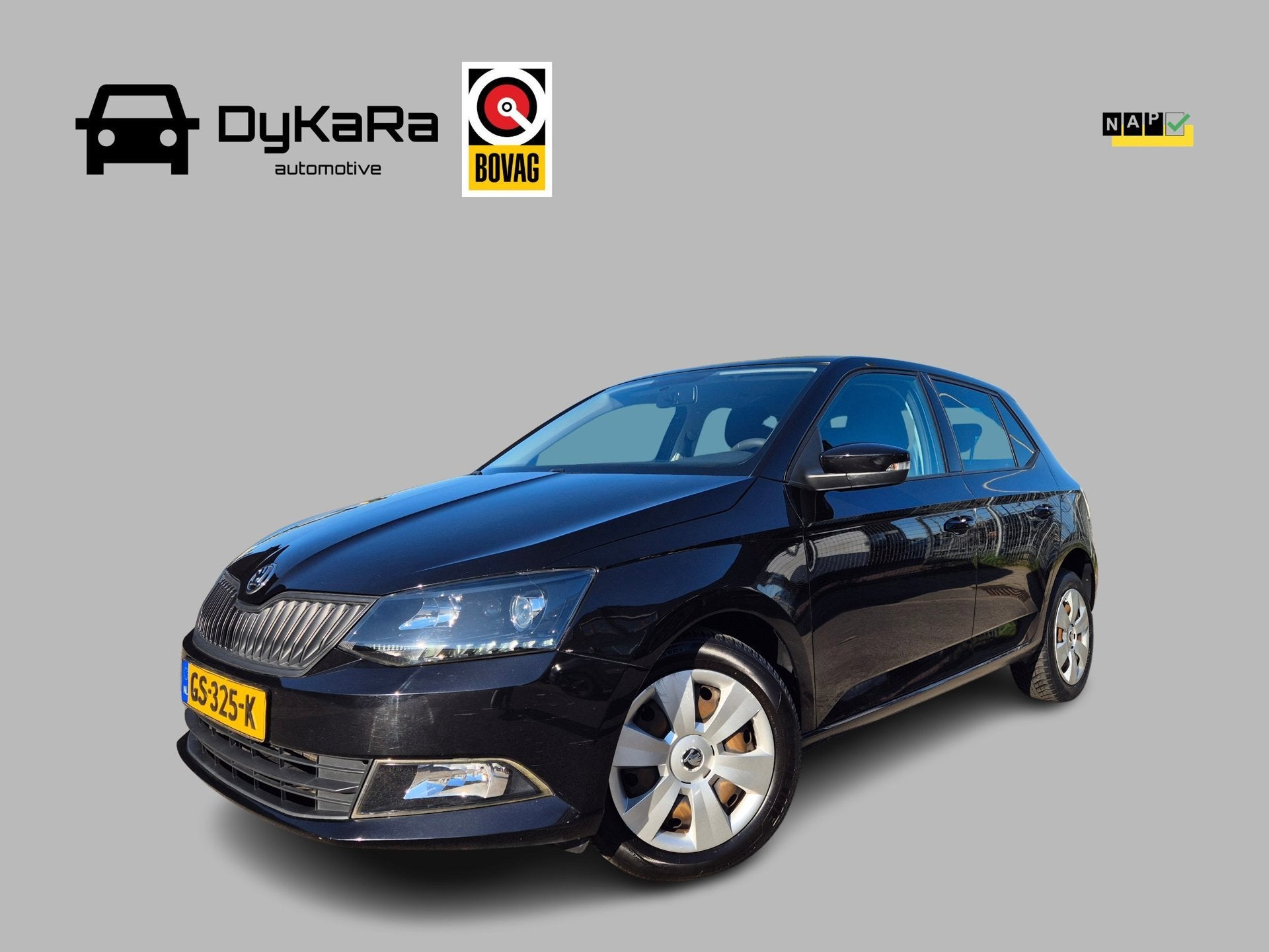 Skoda Fabia 1.0 Sprint Airco Cruise NAP, Auto's, Skoda, LED verlichting, Euro 6, Zwart, Origineel Nederlands