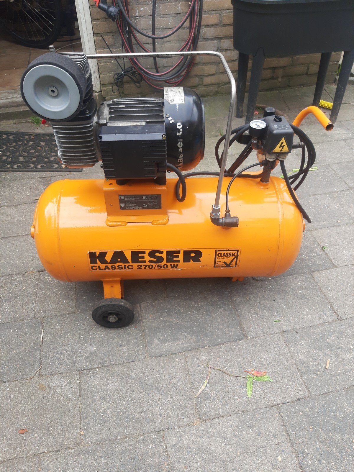 Kaeser Classic 270/50 W luchtCompressor, 25 tot 100 liter, Ophalen, 200 tot 400 liter/min