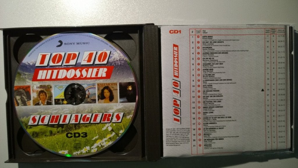 Top 40 Hitdossier Schlagers (4 CD), Cd's en Dvd's, Ophalen of Verzenden, Zo goed als nieuw, Pop, Album