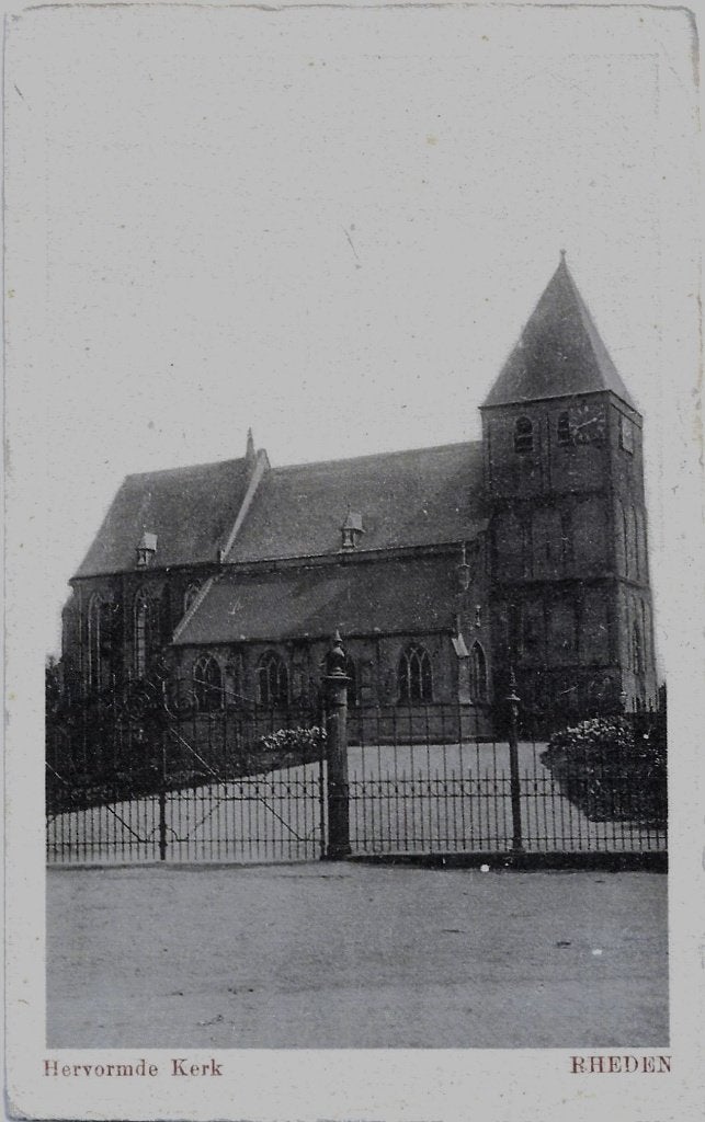 AK Rheden - Hervormde Kerk, Verzenden, 1920 tot 1940, Ongelopen, Noord-Brabant