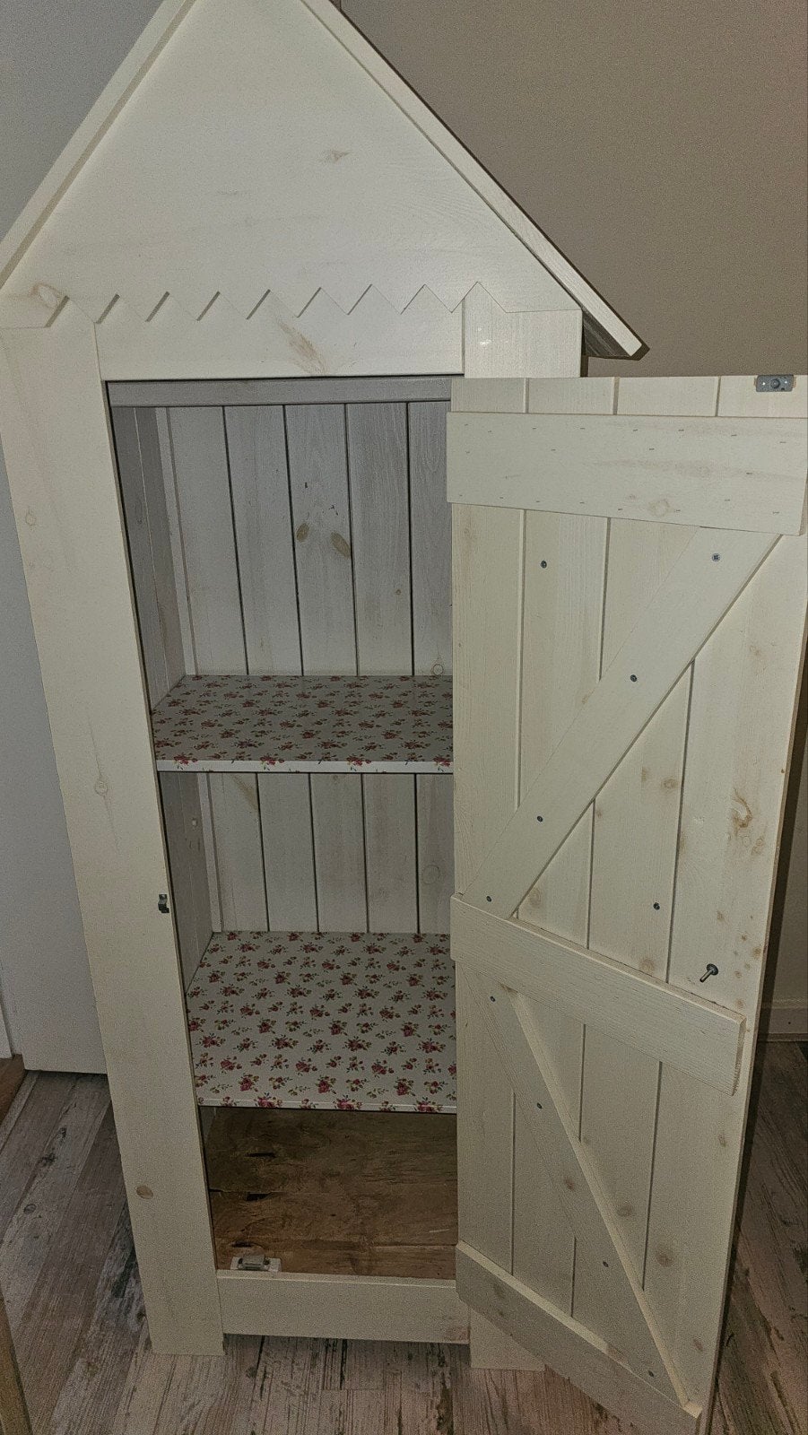 Unieke strandhuisje kast, Ophalen, Gebruikt