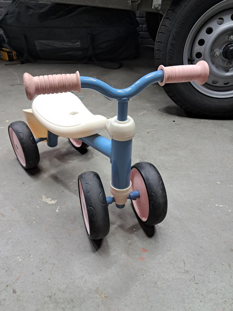 Smoby rookie loopfiets, Ophalen, Gebruikt, Minder dan 16 inch, Smoby