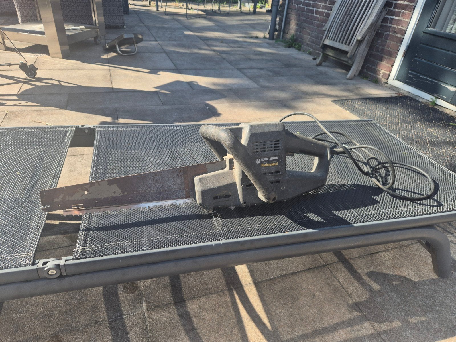 Black & Decker - Proffesional zaagmachine, Ophalen of Verzenden, Gebruikt, Black & Decker