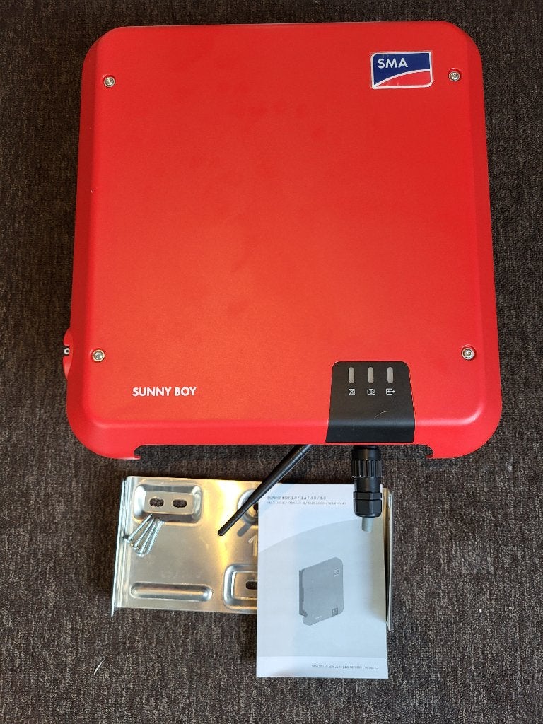 SMA Sunny Boy SB4.0-1AV-40 omvormer – goed werkend, Doe-het-zelf en Verbouw, Ophalen, Gebruikt