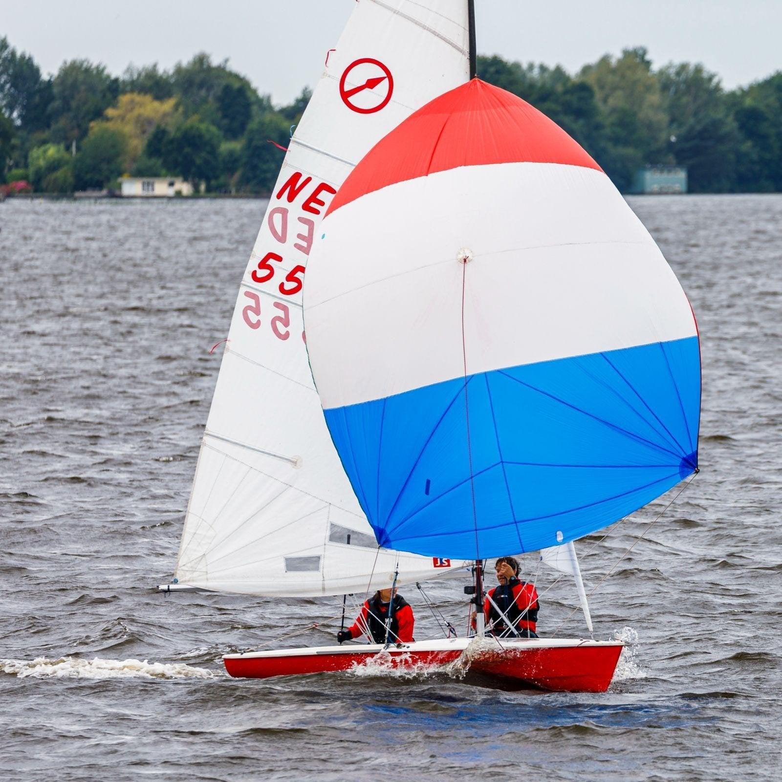 Javelin 555 wedstrijd zeilboot, Watersport en Boten, Ophalen, Gebruikt, Minder dan 15 m²