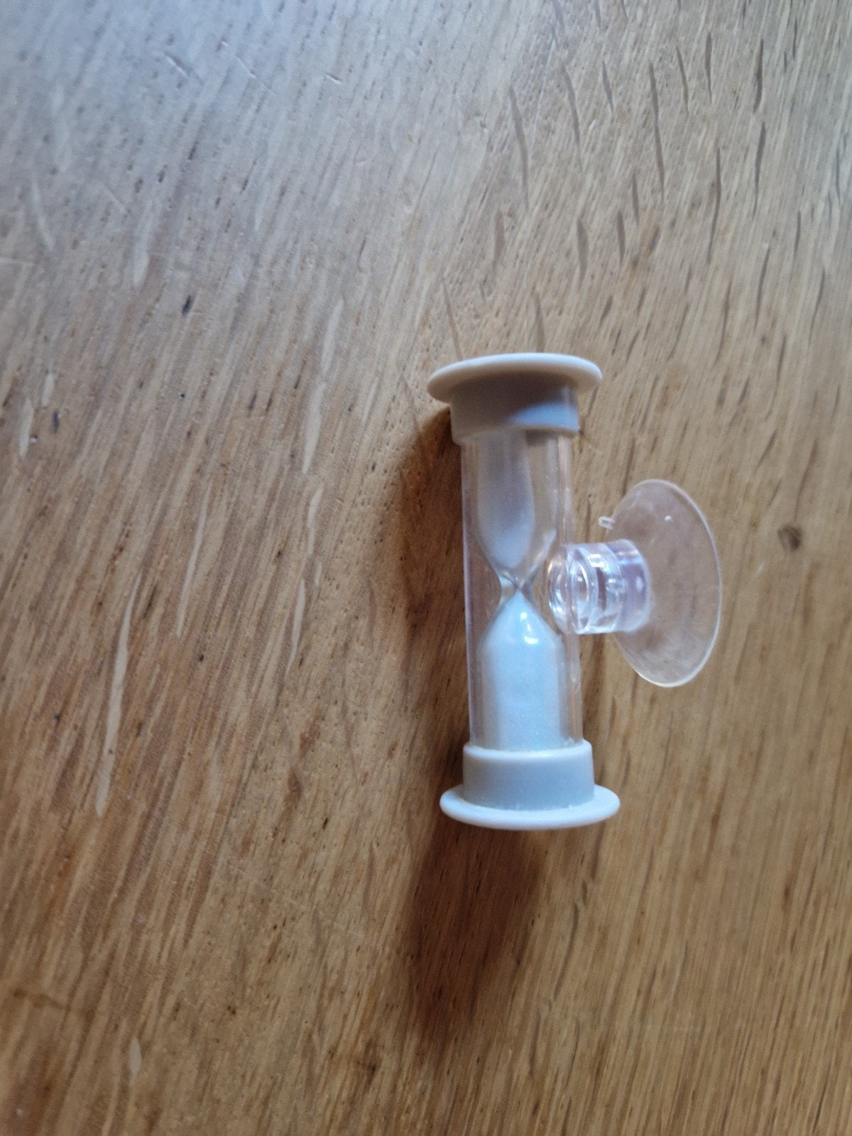 Douche Zandloper met Zuignap - Bespaar Water, Ophalen of Verzenden, Nieuw, Wit