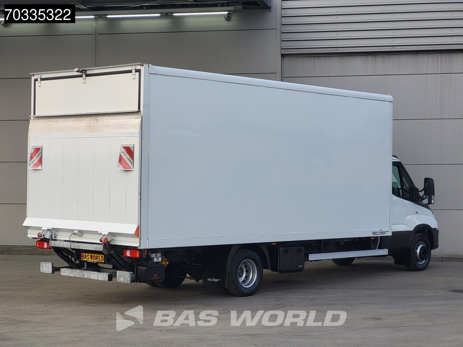 Iveco Daily 72C21 3.0L Automaat 1000KG Laadklep Luchtvering, Auto's, Automaat, Stof, Gebruikt, Euro 6