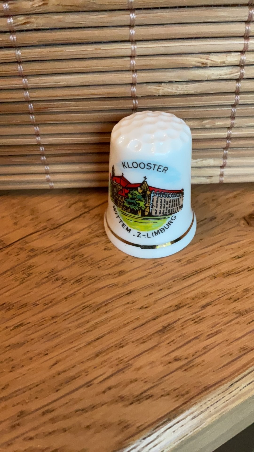 Klooster vingerhoed vingerhoedje vingerhoedjes vingerhoeden, Verzenden, Nieuw, Porselein, Nederland