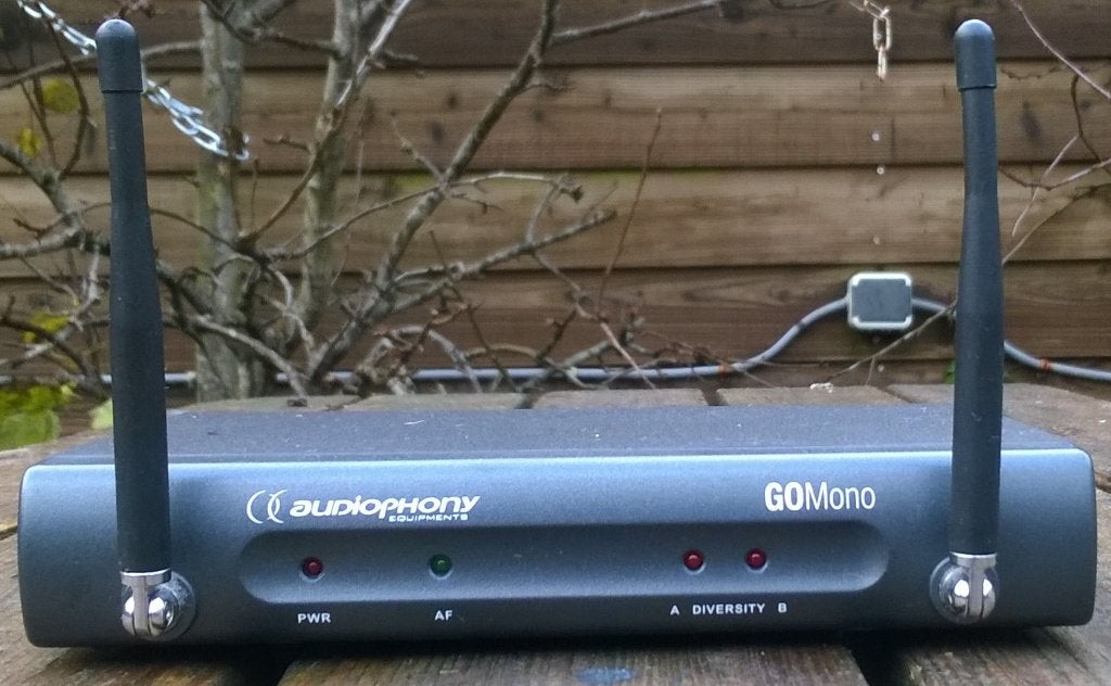 Ontvanger Audiophony GO-Mono 863-865 MHz, Muziek en Instrumenten, Gebruikt, Overige typen, Ophalen of Verzenden, Audiophony