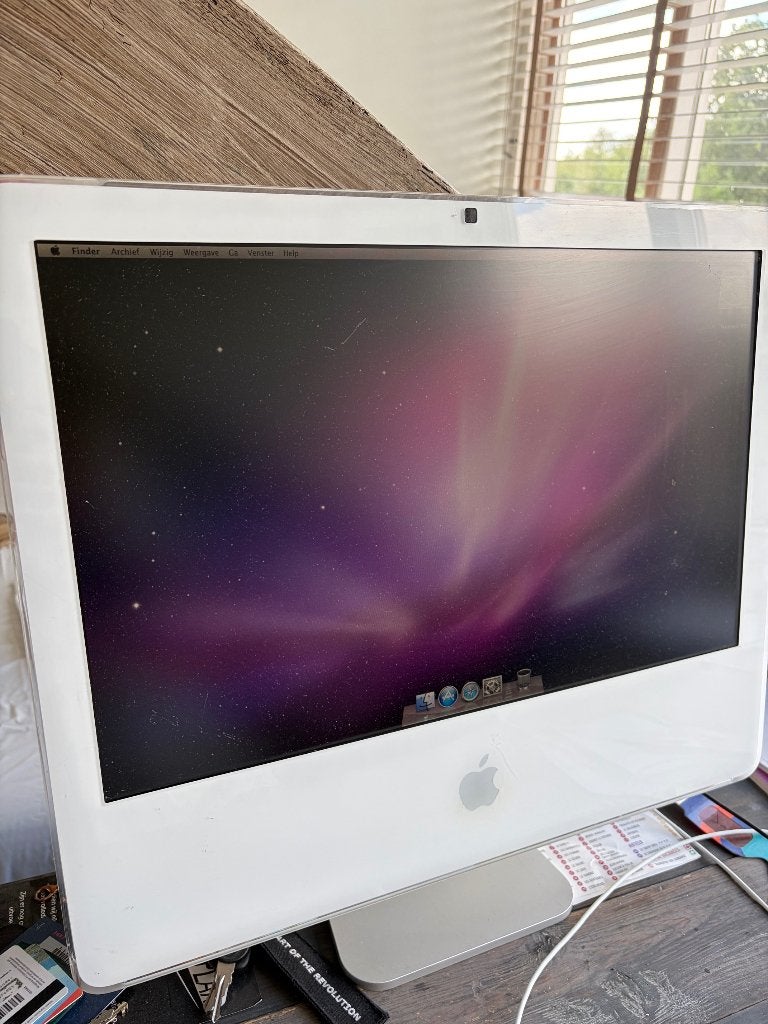 Apple iMac 20-inch (Early 2006) – Intel Core Duo – Werkend!, Ophalen, HDD, IMac, Gebruikt