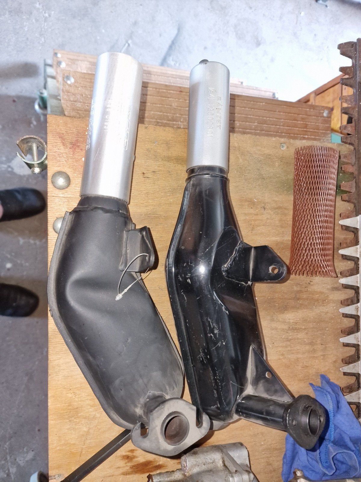 Nieuwe uitlaten voor Peugeot 103 en Ramzey brommers, Fietsen en Brommers, Ophalen of Verzenden, Nieuw, Overige typen