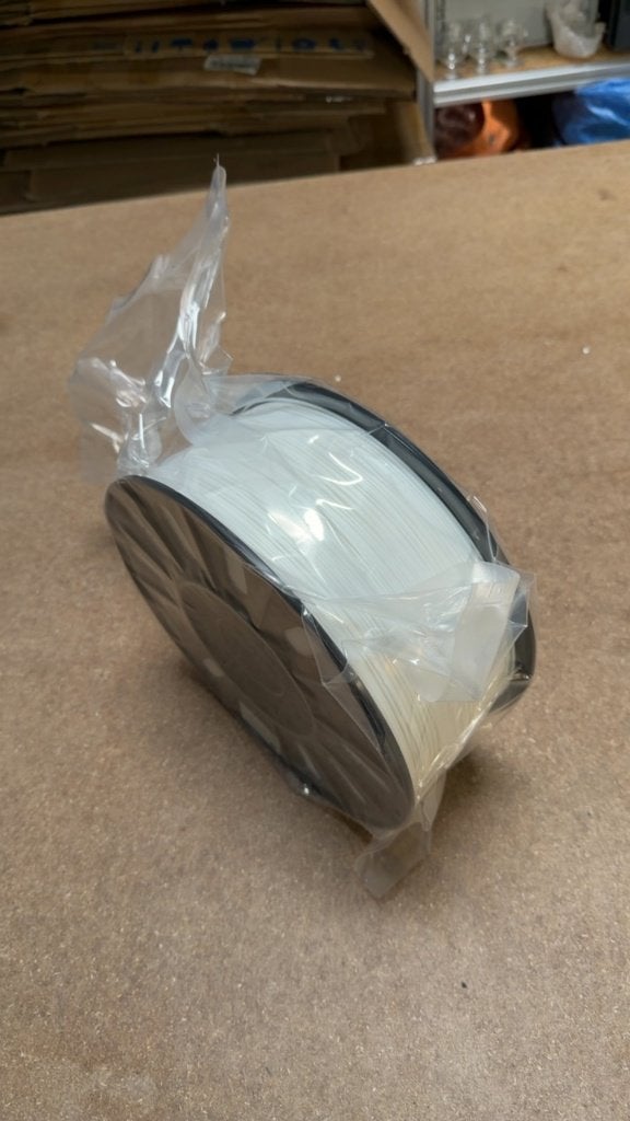 Nieuwe rol wit PLA filament 3D-printer - 3 kg, Computers en Software, 3D-printerbenodigheden, Ophalen of Verzenden, Nieuw