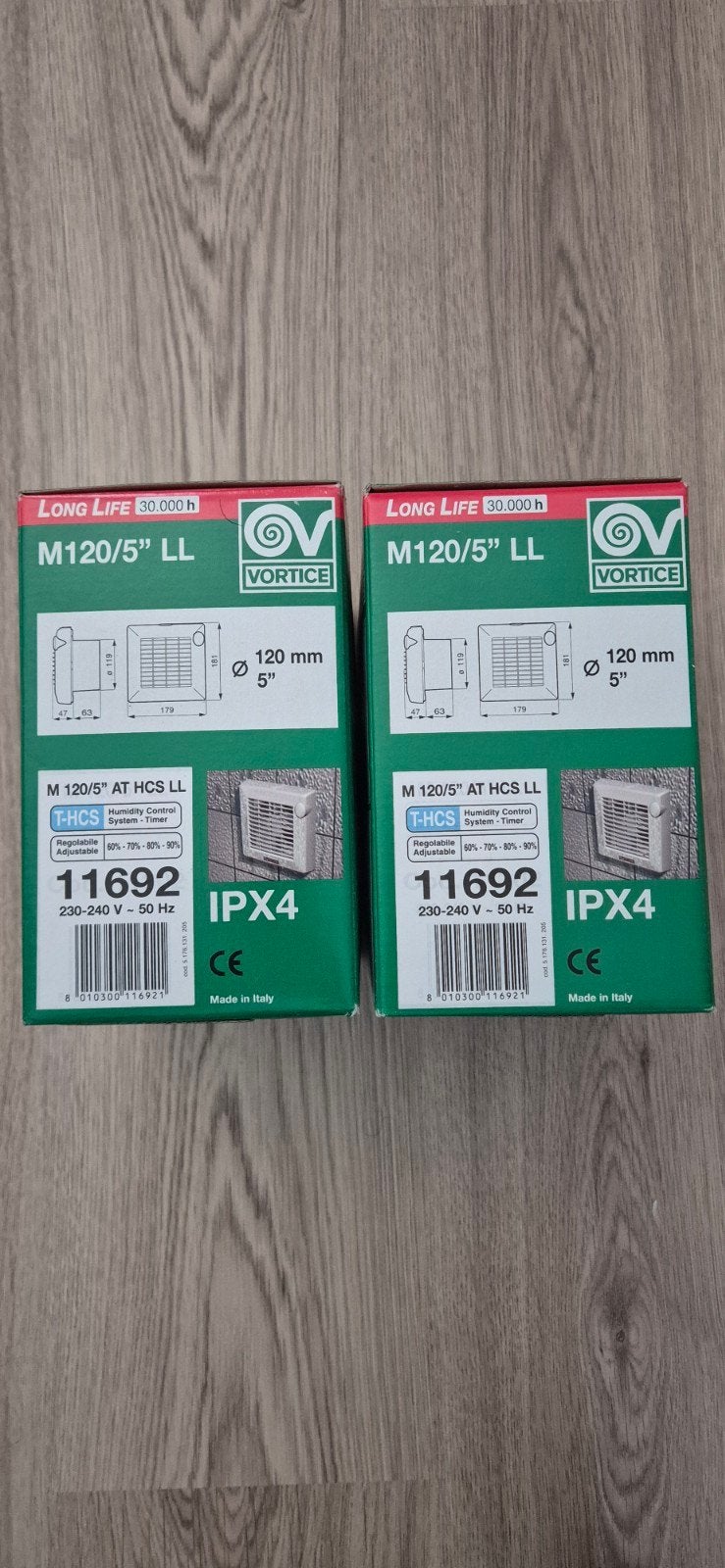 Nieuwe Vortice afzuiger/ventilator met vochtsensor, Ophalen, Nieuw, Ventilator