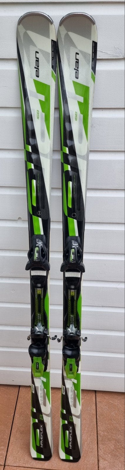 Ski's Elan (168 cm) met Elan skibindingen, Overige merken, 160 tot 180 cm, Ophalen of Verzenden, Zo goed als nieuw