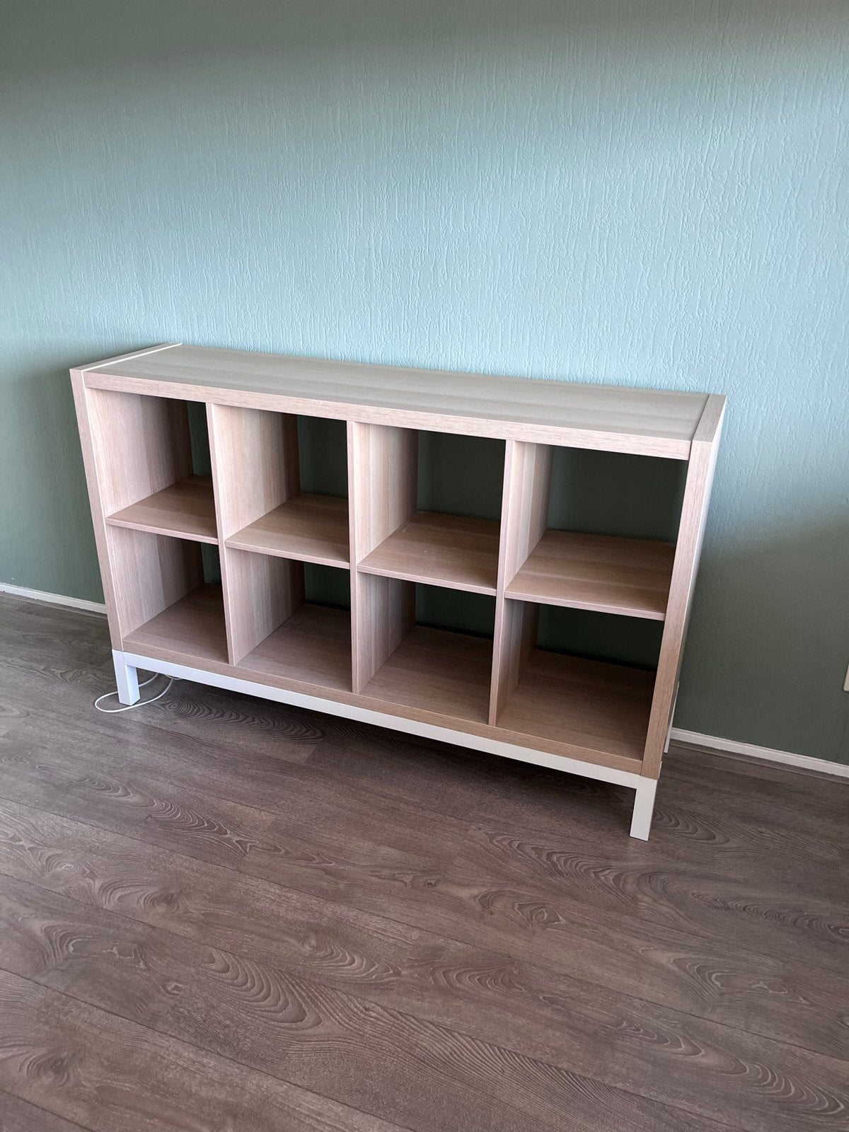 (Boeken) Kast met 8 Vakken - Licht Hout, Ophalen, Met plank(en), 100 tot 150 cm, 100 tot 150 cm