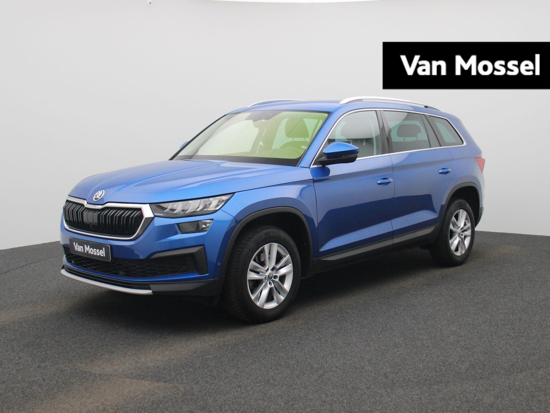 Skoda Kodiaq 1.5 TSI Ambition | AUTOMAAT | ACHTERUITRIJCAMER, Auto's, 12 maanden, Stof, 4 cilinders, Blauw