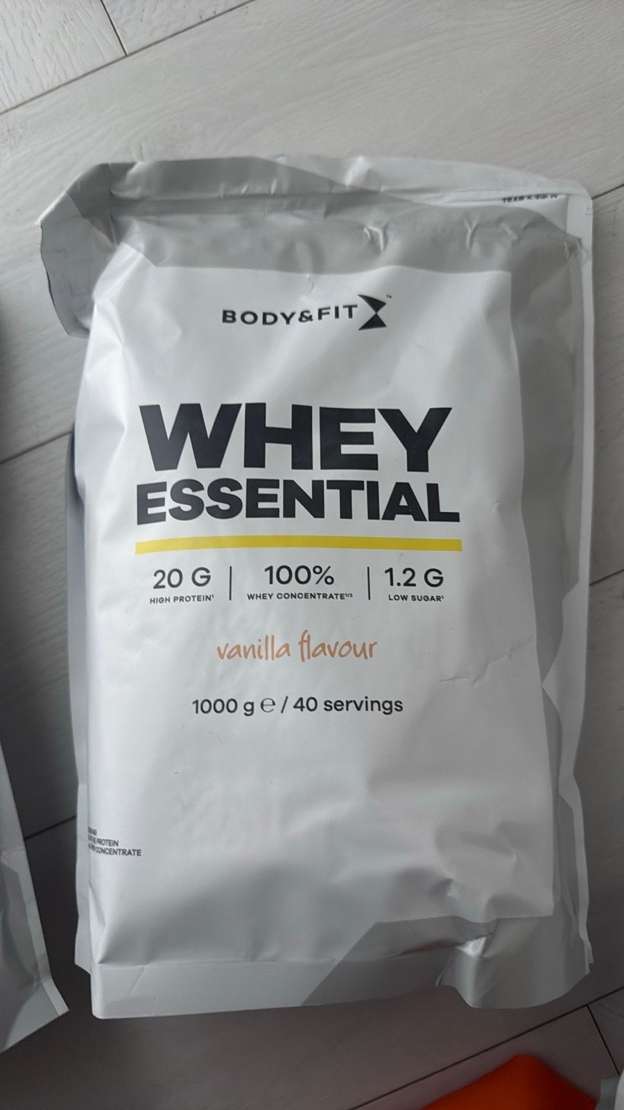 Body&Fit Whey Essential Vanille - 1000g, Ophalen of Verzenden, Nieuw, Poeder of Drank