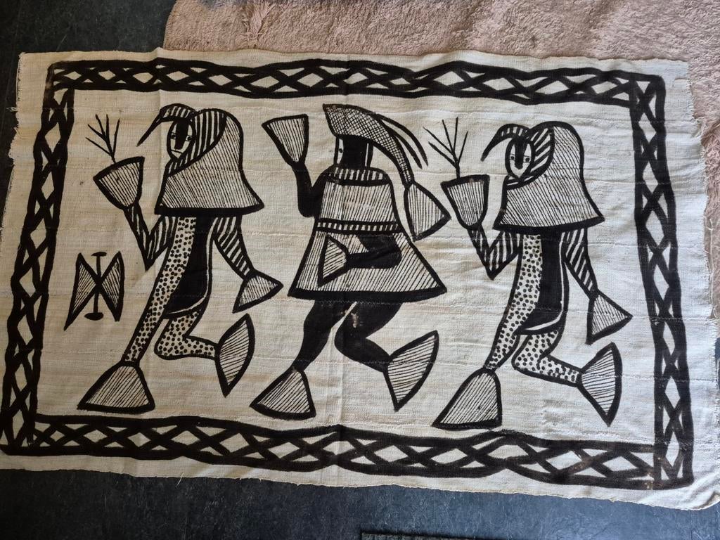 West Afrikaans Senufo-modderdoek, Ophalen of Verzenden