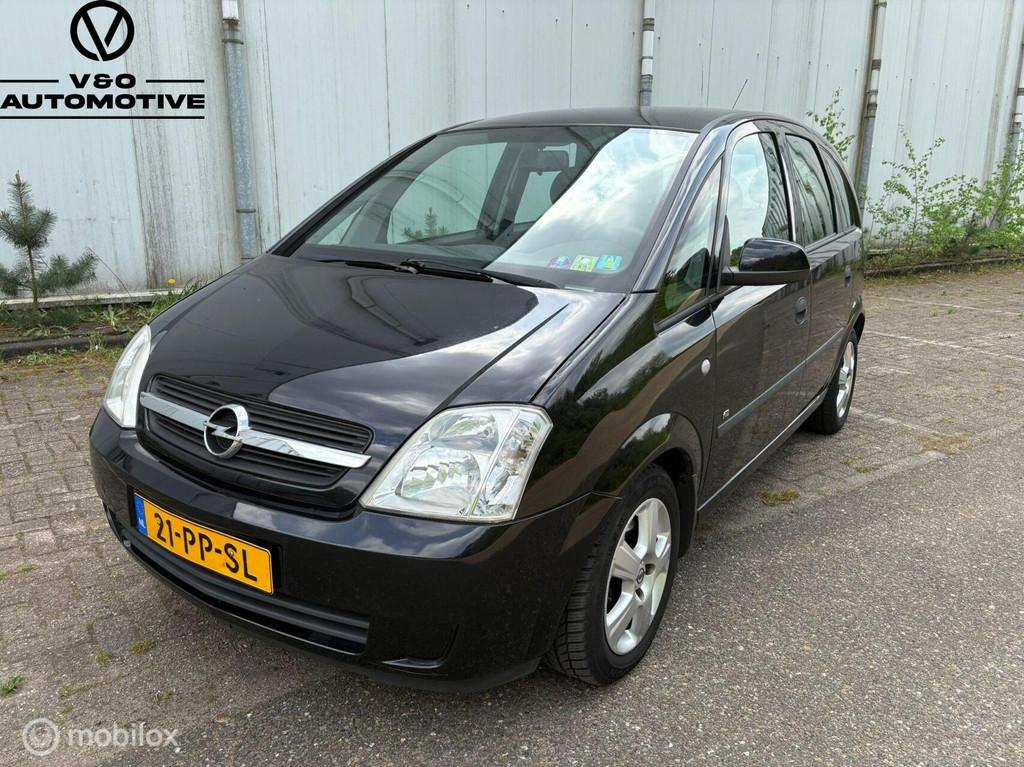 Opel Meriva 1.6 Maxx Cool | Airco | Automaat | CC., Auto's, Opel, Gebruikt, Zwart, 4 cilinders, Zwart