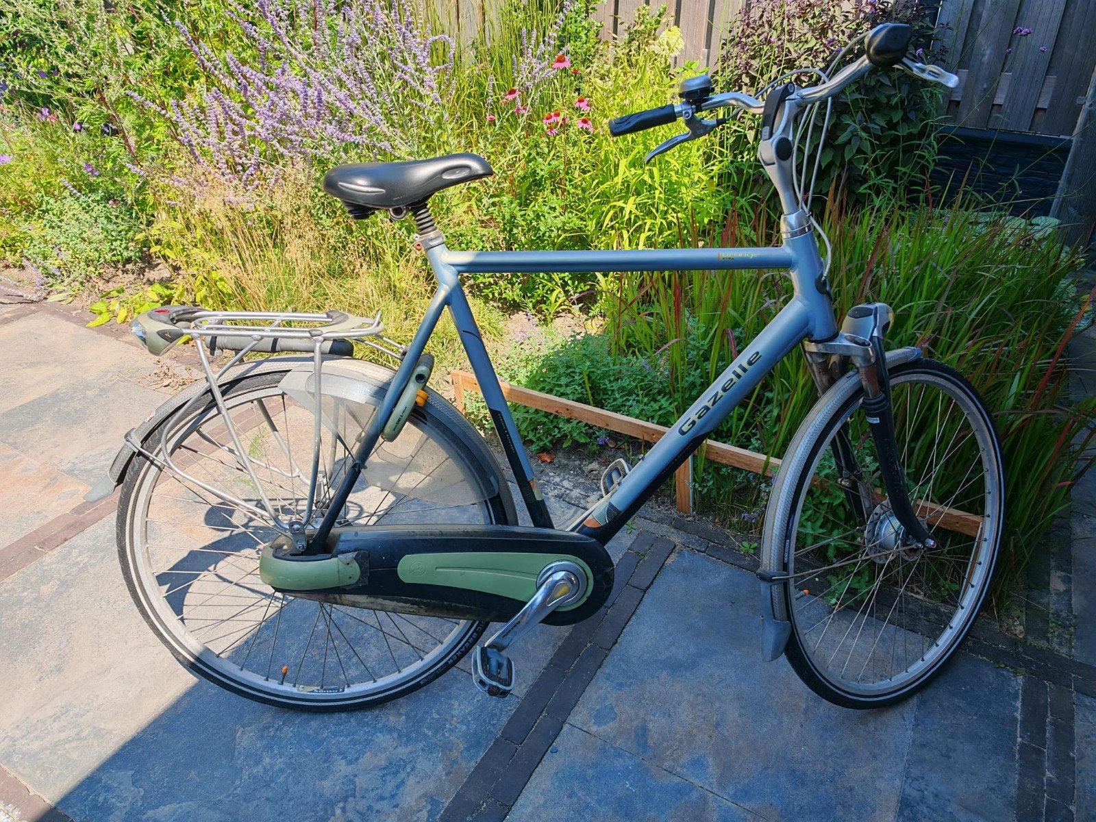 Herenfiets Gazelle Orange Xtra, 61 tot 65 cm, Ophalen, Gebruikt, Gazelle