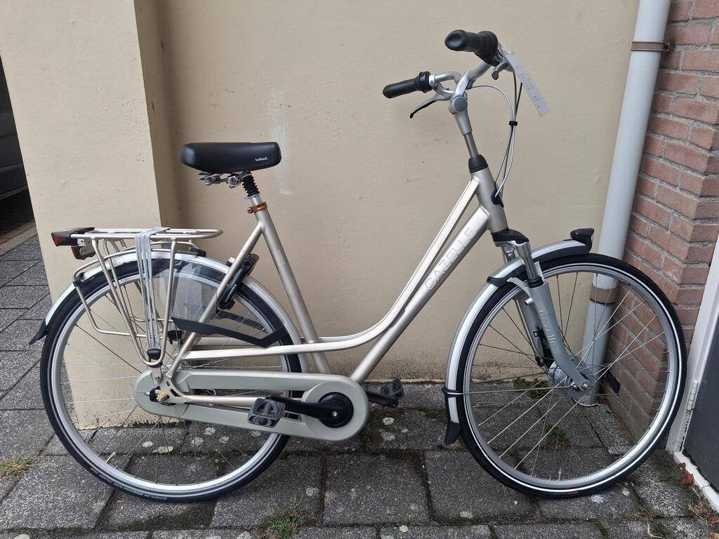 Gazelle Paris C7+ 7 versn. met Rollerbrakes, Gebruikt, Versnellingen, Gazelle, 56 cm of meer