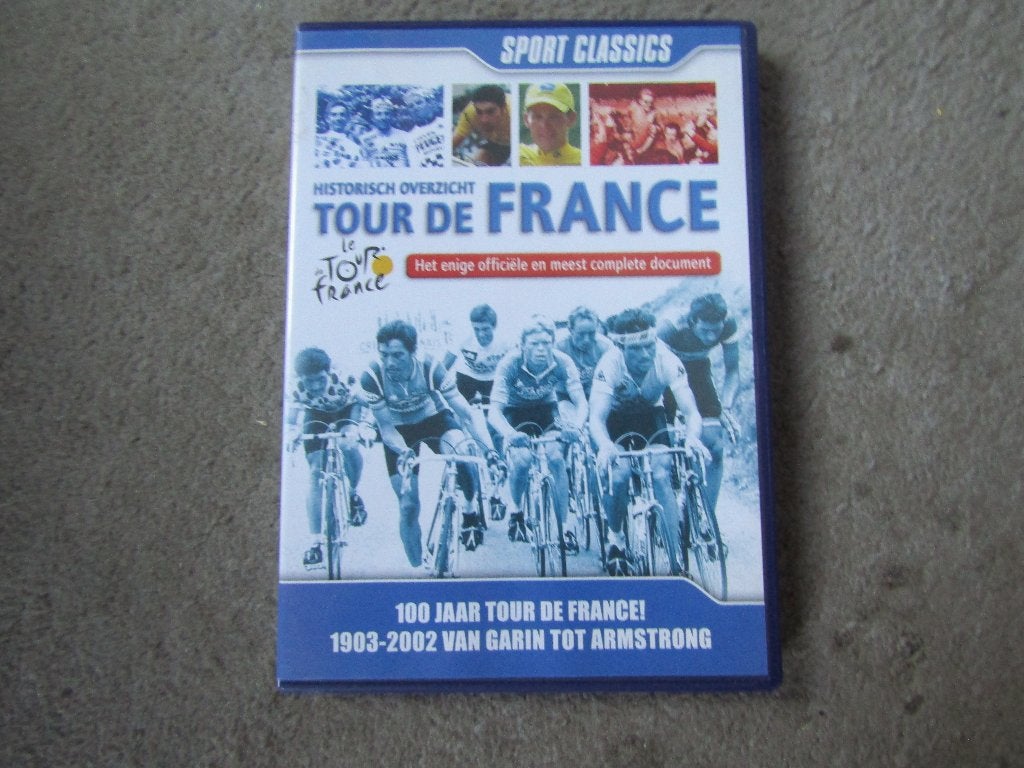 DVD: Historisch overzicht Tour de France - 100 jaar Tour de, Gebruikt, Alle leeftijden, Sport, Ophalen of Verzenden