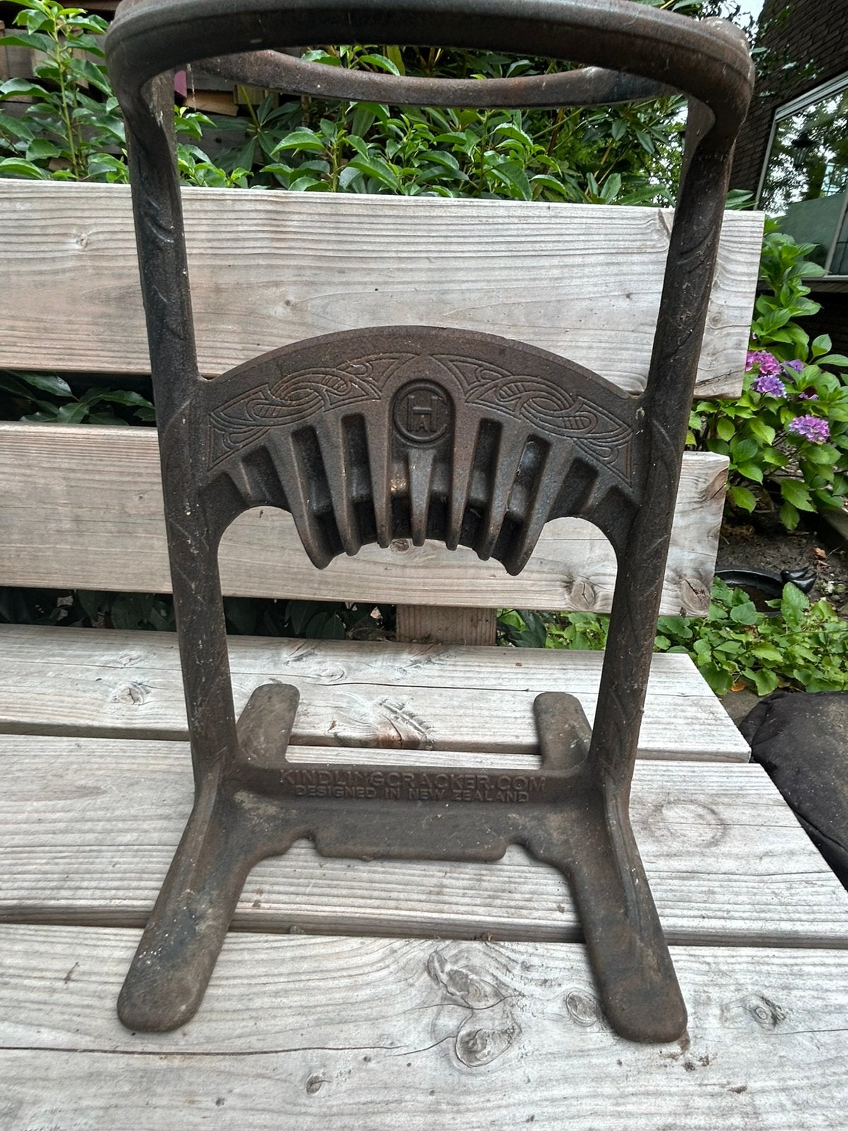 Originele Kindling cracker King weinig gebruikt met hoes, Ophalen, Gebruikt, Vrijstaande haard, Houthaard