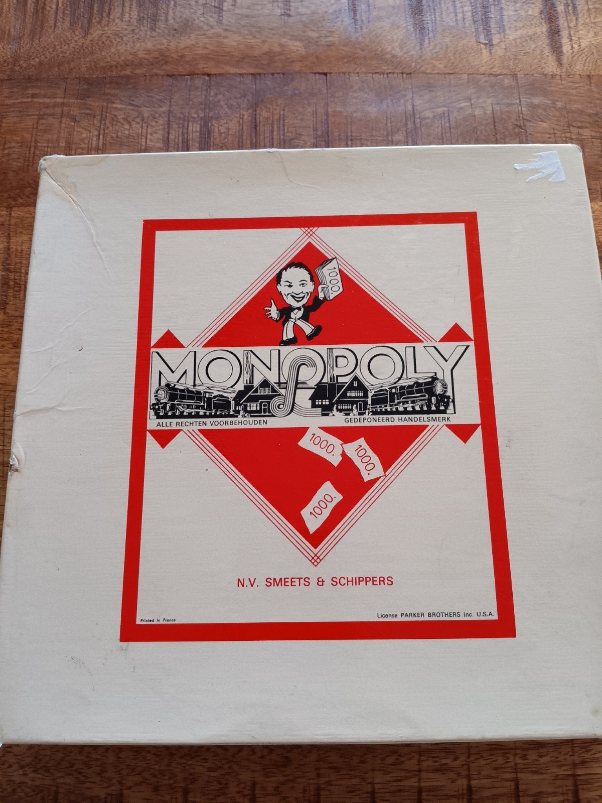 Vintage Monopoly ( gulden), Ophalen of Verzenden, Gebruikt, N.V. Smeets & Schippers