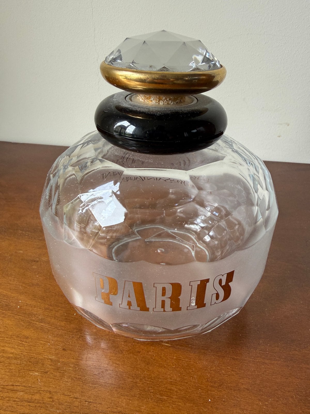 Vintage Yves Saint Laurent Paris parfumfles, Ophalen, Gebruikt