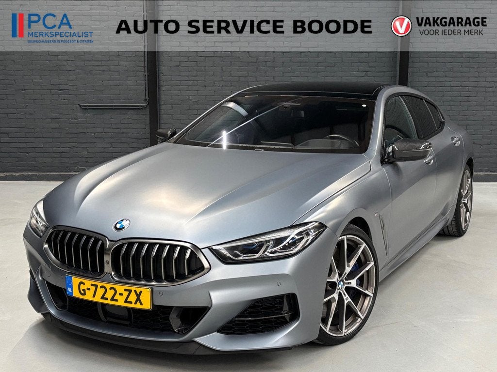 BMW 8-serie Gran Coupé M850i xDrive High Executive - Bowers, Auto's, BMW, Bedrijf, Te koop, 8-Serie Gran Coupé, 360° camera, 4x4