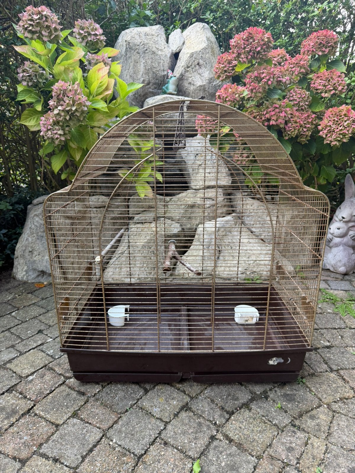 Te koop vogelkooi, Ophalen, Gebruikt, Metaal, Vogelkooi
