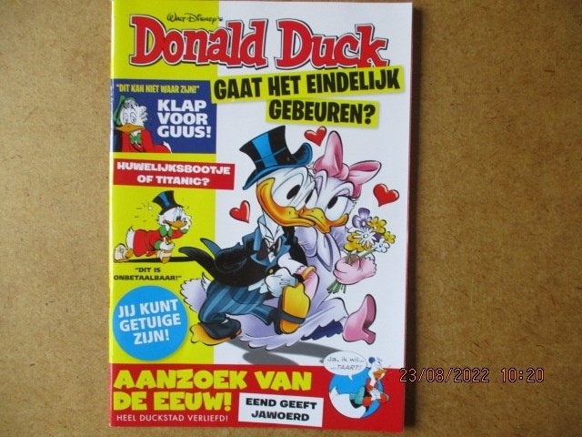 adv6964 donald duck gaat het gebeuren, Boeken, Stripboeken, Eén stripboek, Ophalen, Gelezen
