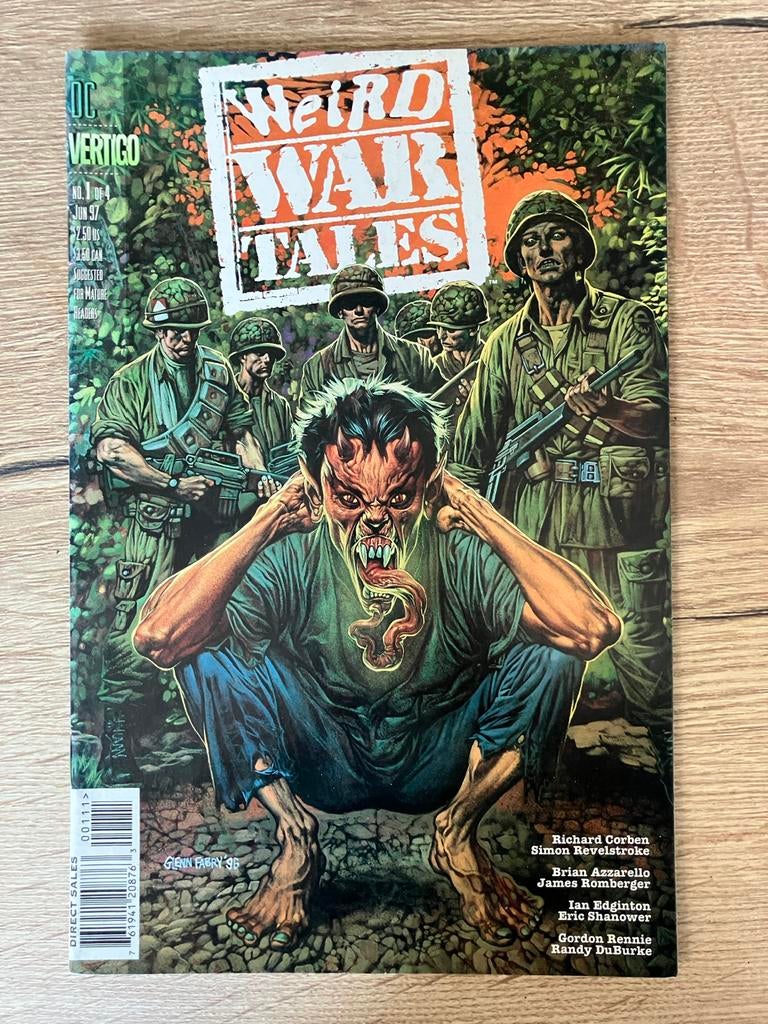 Weird War Tales #1 Vertigo DC Comics (1997), Ophalen of Verzenden, Zo goed als nieuw