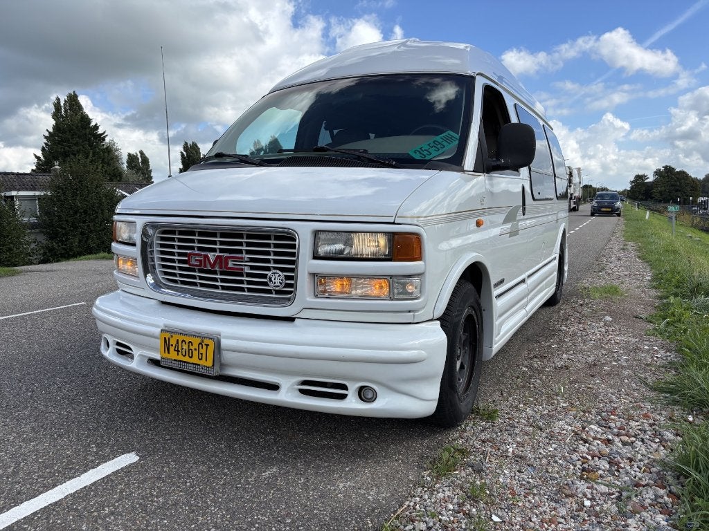 Chevrolet Express GMC Savana 75000 MILES camper benz/lpg, Auto's, Automaat, Achterwielaandrijving, 2500 kg, Wit