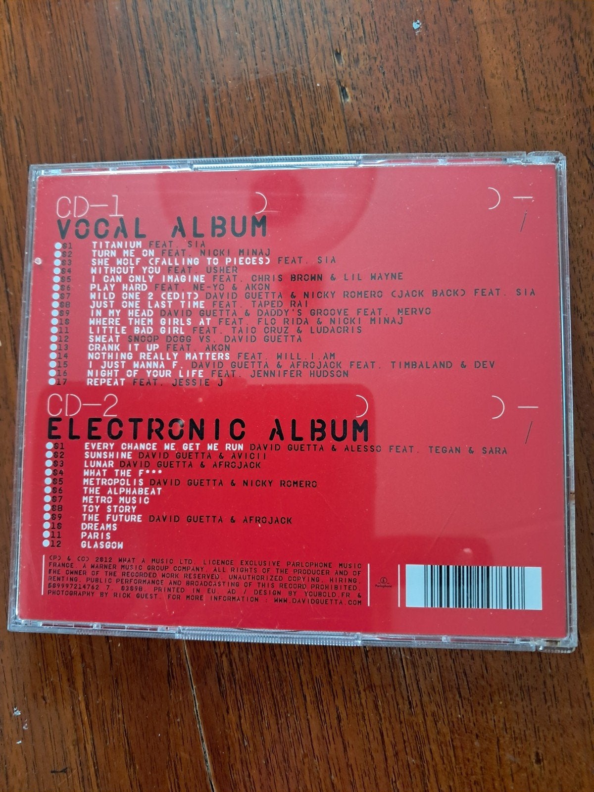 Cd David  Guetta, Ophalen of Verzenden