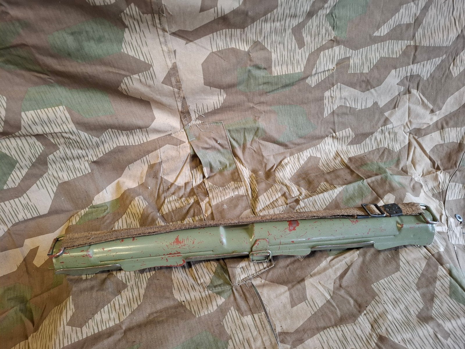 WO2 Duitse MG42 reserveloop container, Ophalen of Verzenden, Duitsland