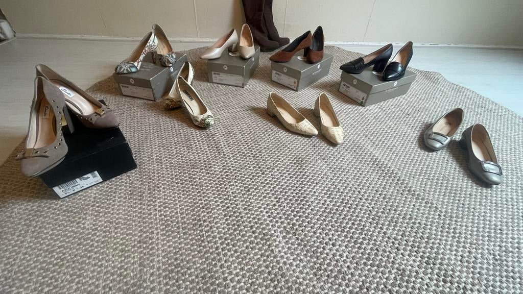 Diverse merkschoenen, nieuw of z.g.a.n. Maat 35.5/36, Ophalen of Verzenden, Zo goed als nieuw, Overige kleuren, Sneakers of Gympen