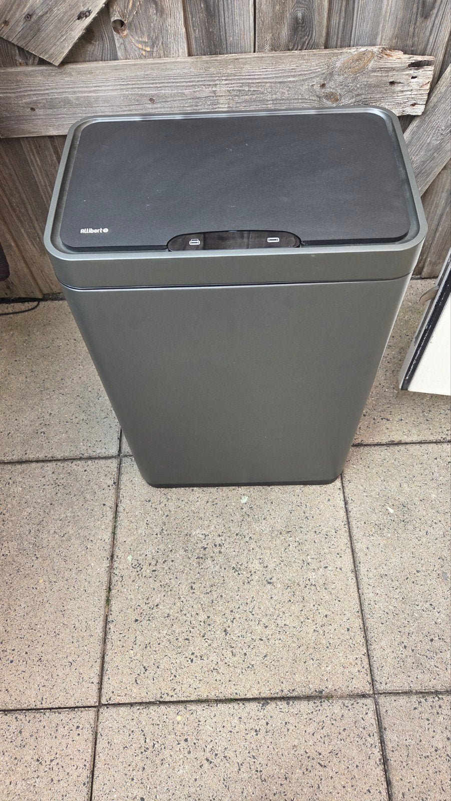 prullenbak, 40 liter of meer, Ophalen, Gebruikt, Rvs