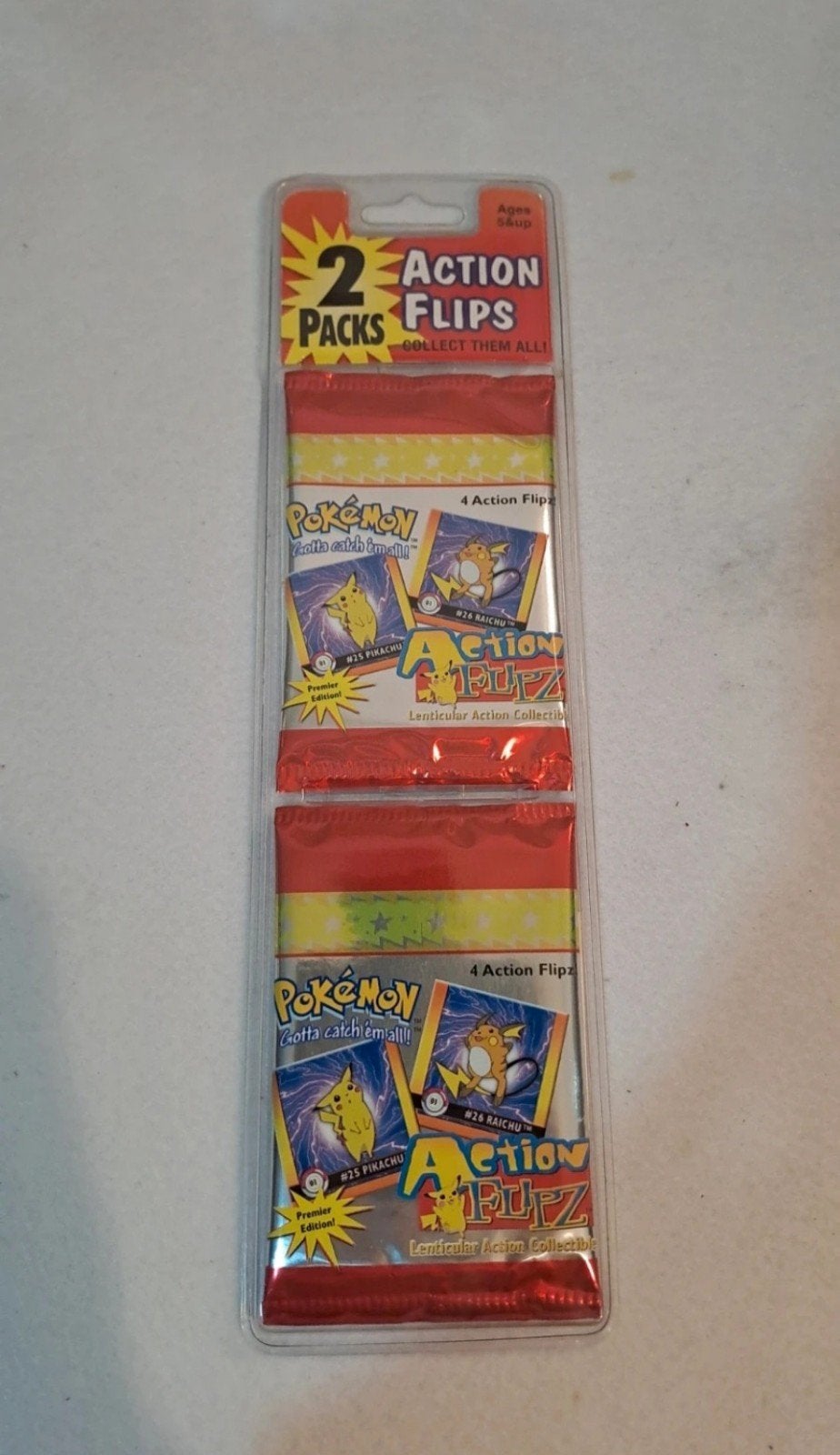Vintage Pokémon Action Flipz Premier Edition (1999) – Sealed, Ophalen of Verzenden, Nieuw, Booster