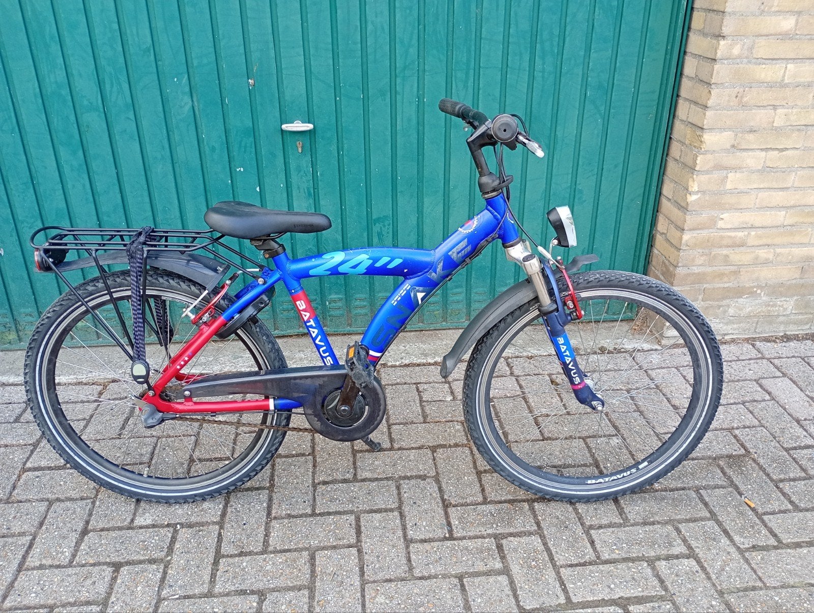 Batavus Snake 24 inch jongens fiets, Ophalen, 20 inch of meer, Gebruikt, Velgrem