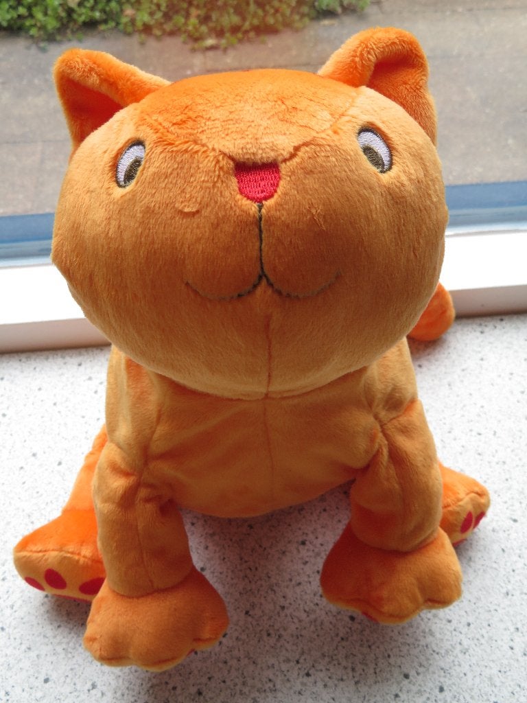 Poes Dikkie Dik van Jet Boeke merk Morenso uit 2019, Oranje, Ophalen of Verzenden, Zo goed als nieuw, Wasbaar