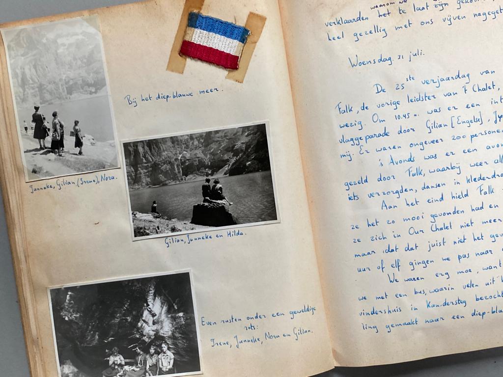 Fotoalbum: "Reis naar Our Chalet – Zomer 1957", Gebruikt, Foto, Ophalen of Verzenden, Voor 1940