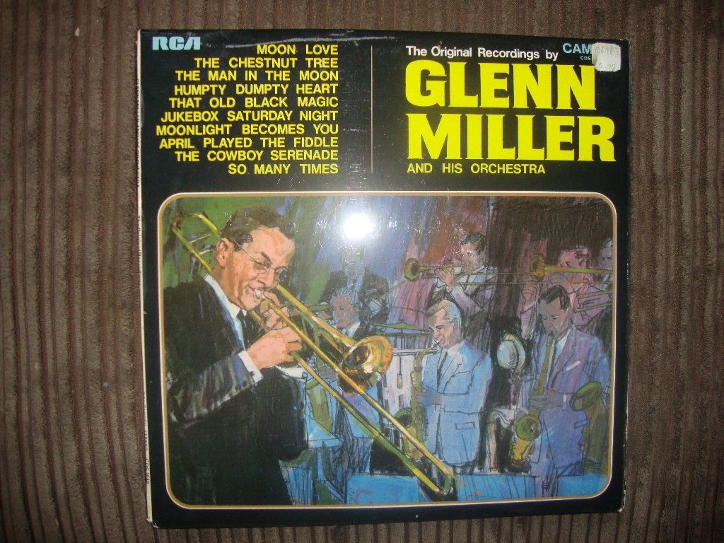 LP Glenn Miller / The original recordings (dbl achtergrond), Gebruikt, Ophalen of Verzenden, 1970 - 1979, 12 inch