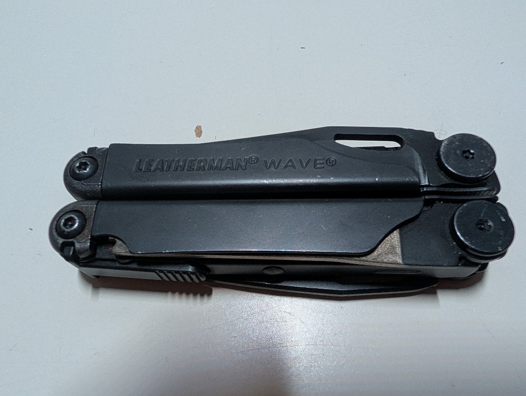 Leatherman wave balck multitool, Ophalen of Verzenden, Zo goed als nieuw