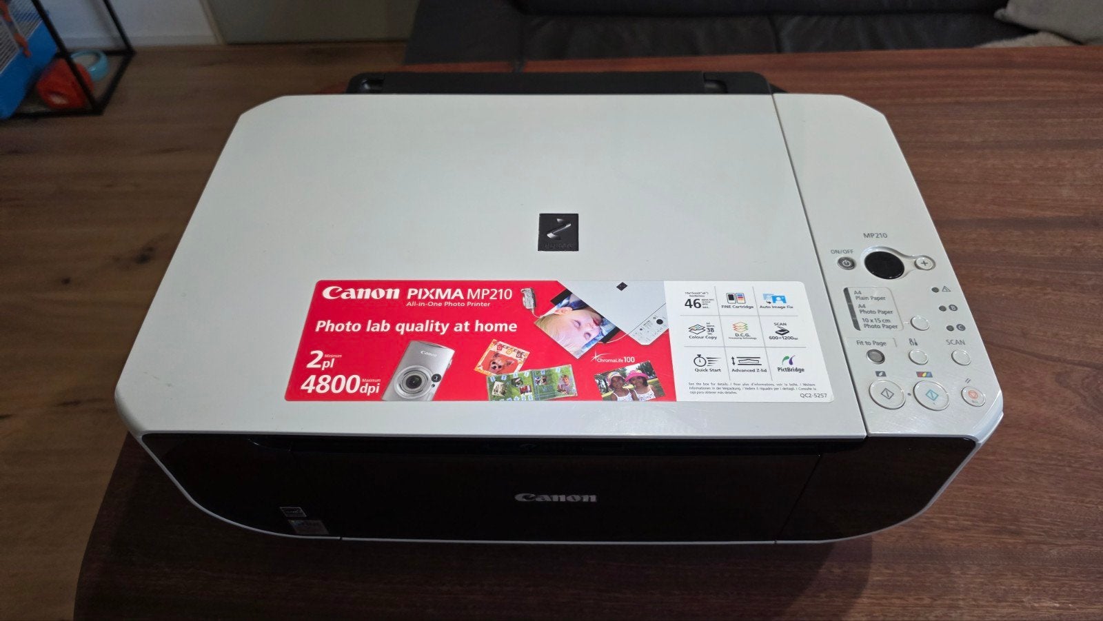 Canon Pixma MP210 All-in-One Printer - Perfect voor Foto's, Computers en Software, Printers, Kleur printen, Gebruikt, PictBridge