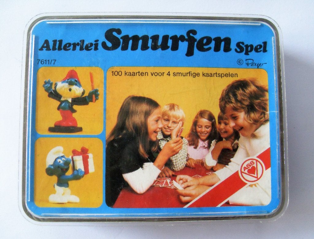 Smurfen Allerlei Smurfen Spel 1979, Ophalen of Verzenden, Zo goed als nieuw, Verschillende Smurfen, Overige typen