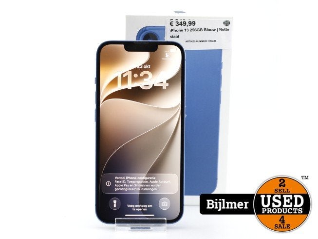 iPhone 13 256GB Blauw | Nette staat